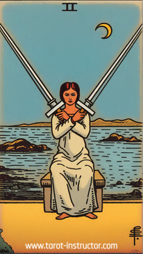 Two of Swords tarot card meaning