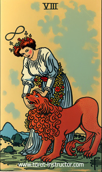 The Strength tarot card meaning