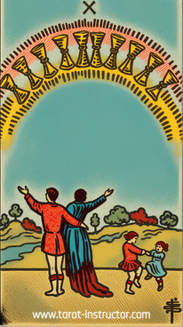 Ten of Cups tarot meaning