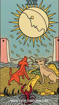 The Moon tarot meaning