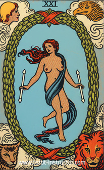 The World tarot card meaning