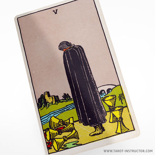 Five of Cups tarot card meaning, The element of Water in tarot, Suit of Cups in tarot