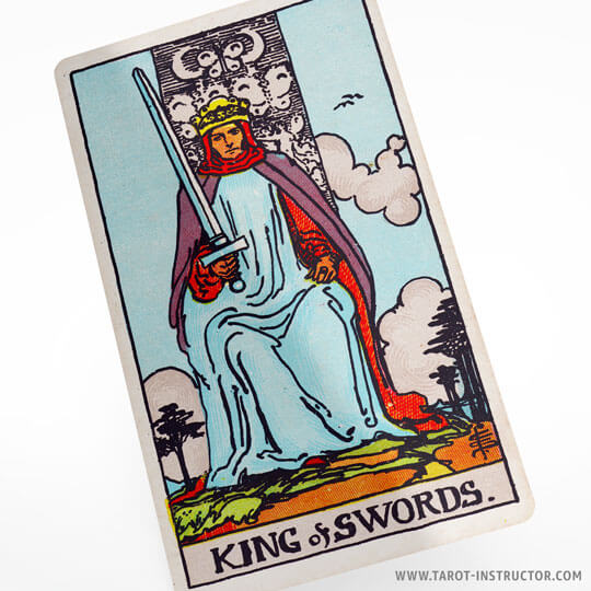 King of Swords tarot card meaning, air element in tarot, Suit of Swords tarot,