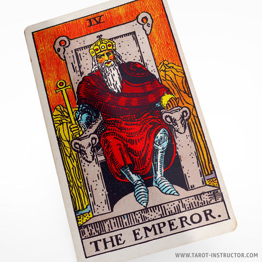 The Emperor tarot card meaning, Fire element in tarot