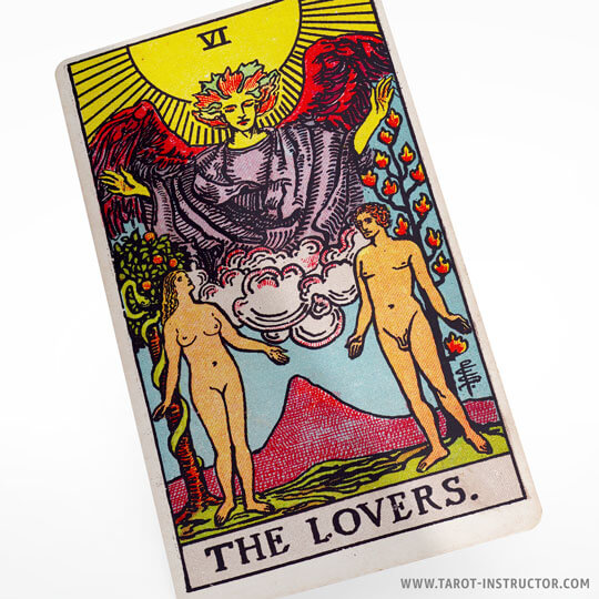 The Lovers tarot card meaning, Air element in tarot