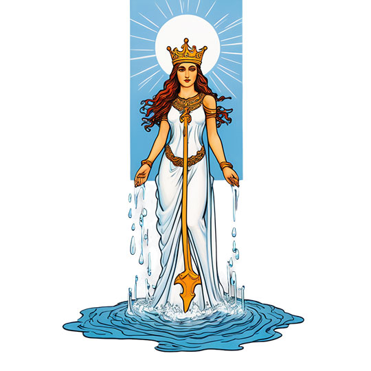 The element of Water in tarot