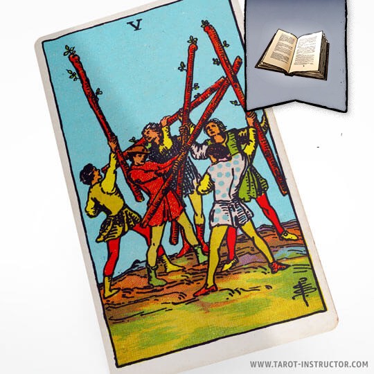 Five of Wands as Advice