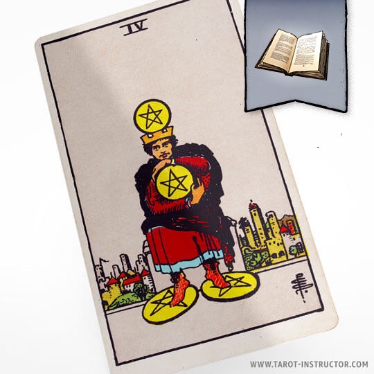 Four of Pentacles as Advice