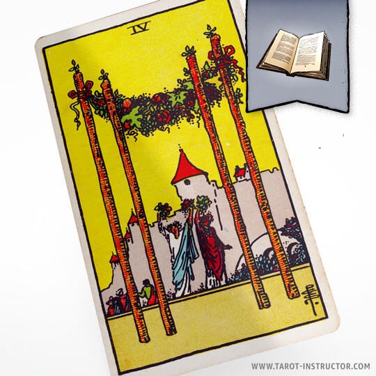 Four of Wands as Advice