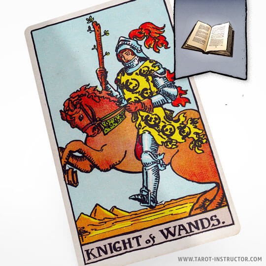 Knight of Wands as Advice