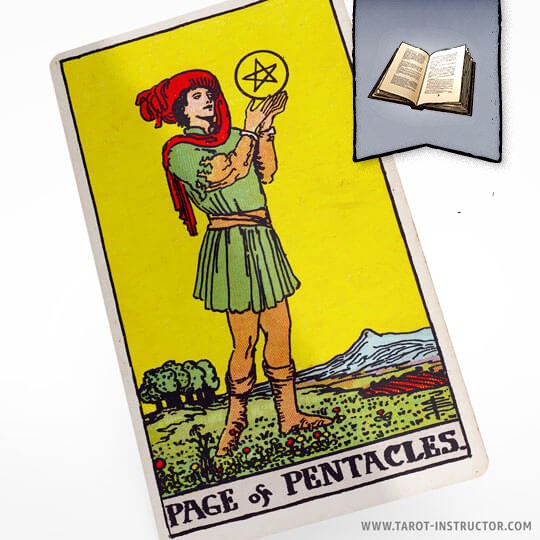 Page of Pentacles as Advice