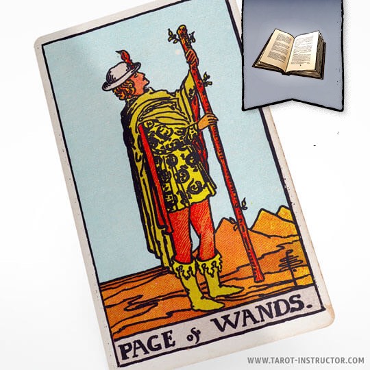 Page of Wands as Advice