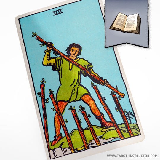 Seven of Wands as Advice