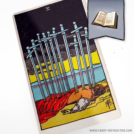 Ten of Swords as Advice