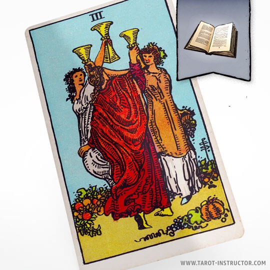 Three of Cups as Advice