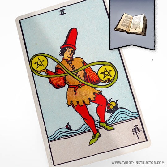 Two of Pentacles as Advice