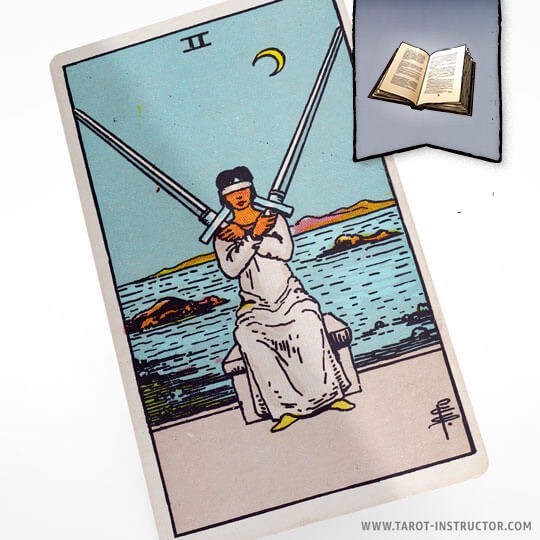Two of Swords as Advice