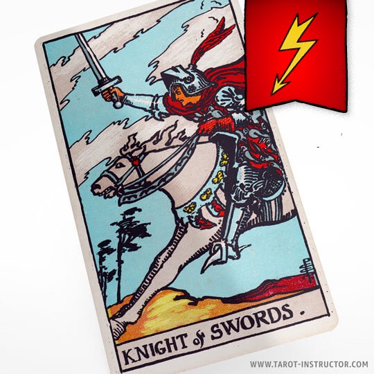 Knight of Swords as a breakup