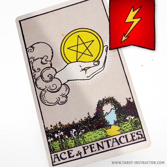Ace of Pentacles as a breakup