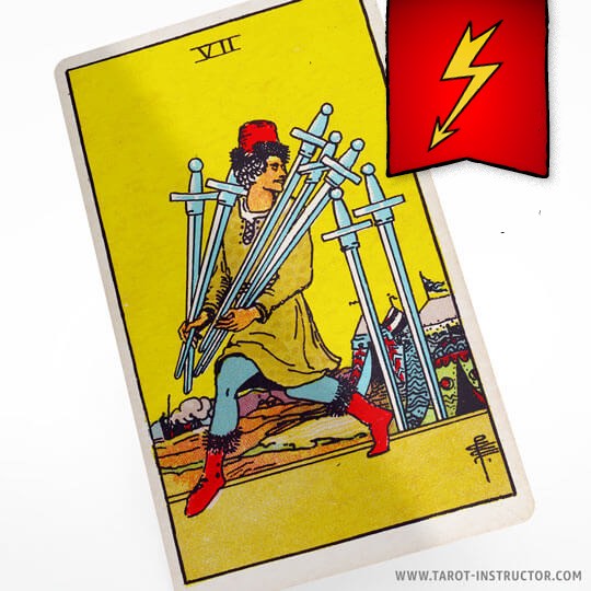 Seven of Swords as a breakup