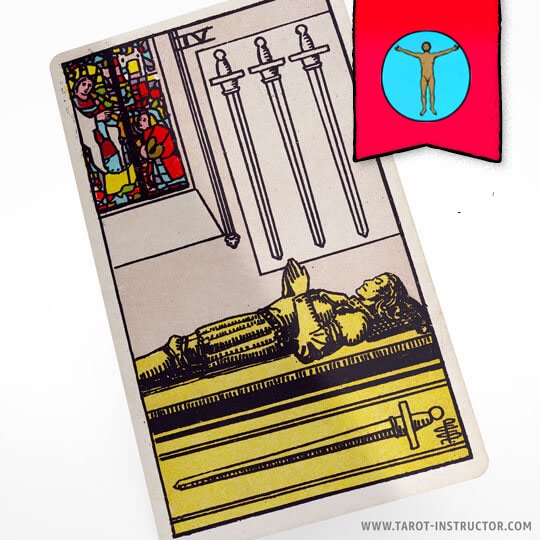 Four of Swords as a Person