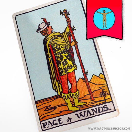 Page of Wands as a Person