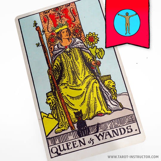 Queen of Wands as a Person