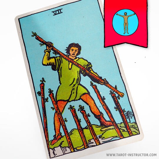 Seven of Wands as a Person