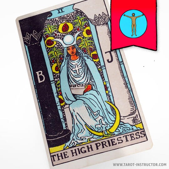 The High Priestess as a person