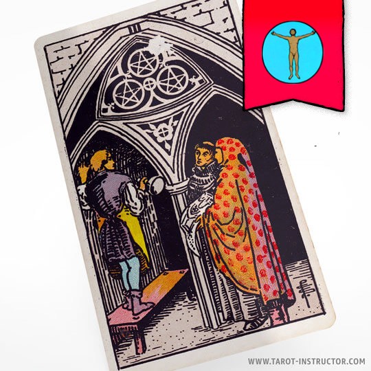 Three of Pentacles as a Person