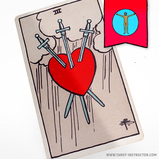 Three of Swords as a Person