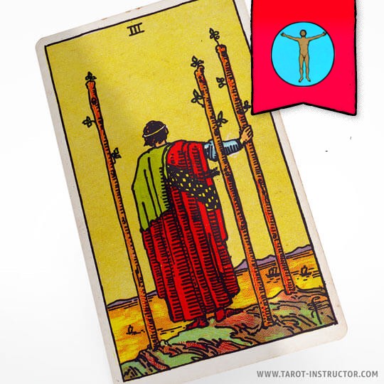 Three of Wands as a Person