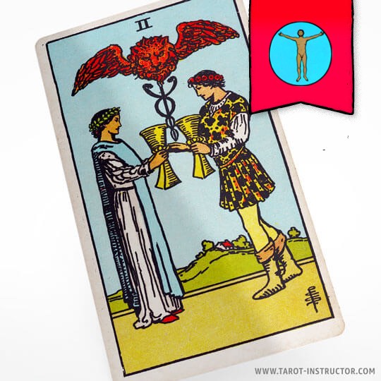 Two of Cups as a Person
