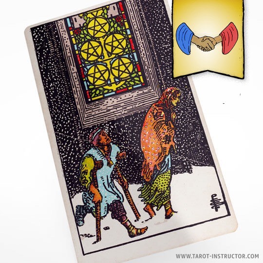 Five of Pentacles as Reconciliation