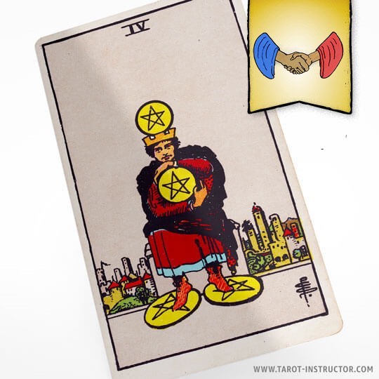 Four of Pentacles as Reconciliation