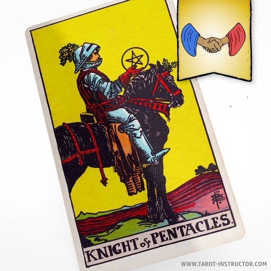 Knight of Pentacles as Reconciliation