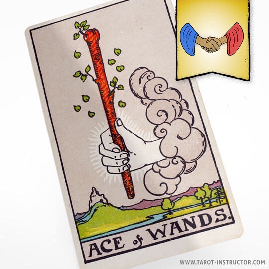 Ace of Wands as Reconciliation