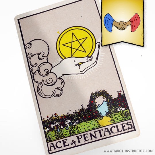 Ace of Pentacles as Reconciliation