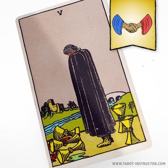 Five of Cups as reconciliation