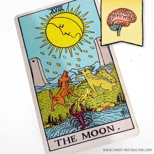 The Moon Card as Feelings