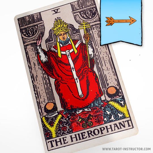 The Hierophant as Future