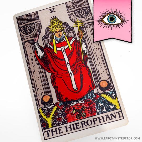 The Hierophant as How Someone Sees You