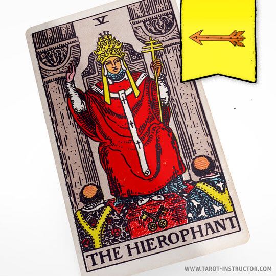 The Hierophant as Past