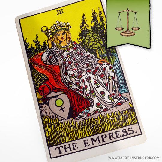 The Empress Yes or No Upright and Reversed